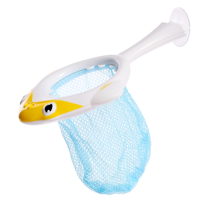 Набор игрушек для купания &laquo;Поймай уточку&raquo;, 1 сачок на присоске, 3 уточки, цвета МИКС