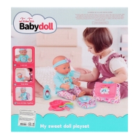 Пупс функциональный «Мой кроха» с набором аксессуаров Пупс функциональный «Мой кроха» с набором аксессуаров