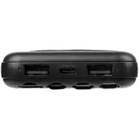 Внешний аккумулятор Omni Qi 10000 мАч, черный Внешний аккумулятор Omni Qi 10000 мАч, черный