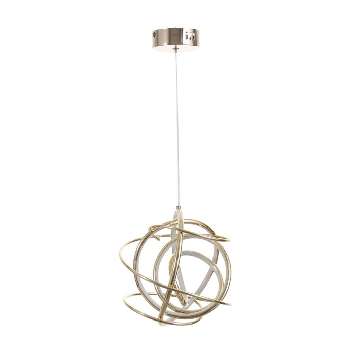 Светильник BayerLux Светильник BayerLux "Ронда" LED 84Вт 6000К золото 28х28х100 см