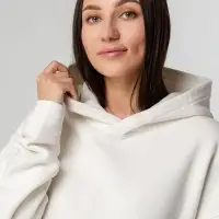 Худи оверсайз унисекс Tolla, молочное, размер XL/2XL