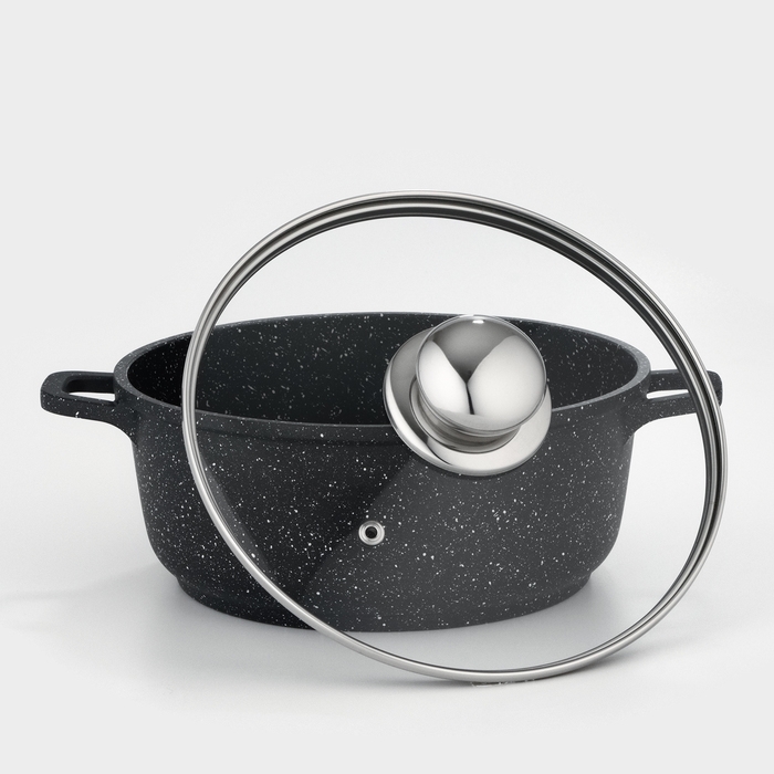 Кастрюля Доляна «Элит», 2 л, d=20 см, h=9 см, антипригарное покрытие Кастрюля Доляна «Элит», 2 л, d=20 см, h=9 см, антипригарное покрытие