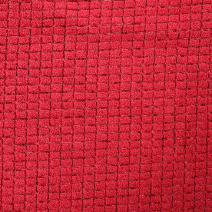 Чехол на стул Комфорт трикотаж жаккард, цвет бордовый, 100% полиэстер