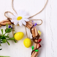 Декор &laquo;Пасхальный венок&raquo; МИКС