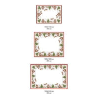 Скатерть новогодняя Этель "Новогодняя сказка"150х180см +/-3см с ГМВО, хл100%