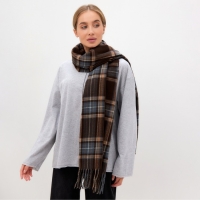 Шарф зимний с кистями MINAKU 65*180 + 8 см клетка Шарф зимний с кистями MINAKU 65*180 + 8 см клетка