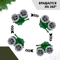 Перевертыш &laquo;Танк&raquo;, инерционный, цвет МИКС