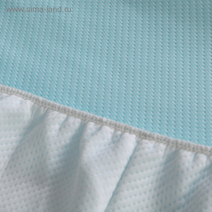 Наматрасник Практичный защитный 90*200/20 натяжной, 100% п/э