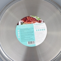 Сковорода «Общепит», d=40 см, толщина корпуса 0,8 мм, дно 3,5 мм, антипригарное покрытие, индукция Сковорода «Общепит», d=40 см, толщина корпуса 0,8 мм, дно 3,5 мм, антипригарное покрытие, индукция