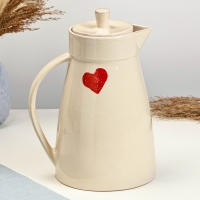 Кувшин "Прованс" 1,8л / 14х24см, валентинка Кувшин "Прованс" 1,8л / 14х24см, валентинка