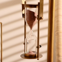 Песочные часы с компасом"Хэнин" латунь Песочные часы с компасом"Хэнин" латунь