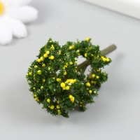 Искусственное растение для творчества пластик "Лимонное дерево" 7 см