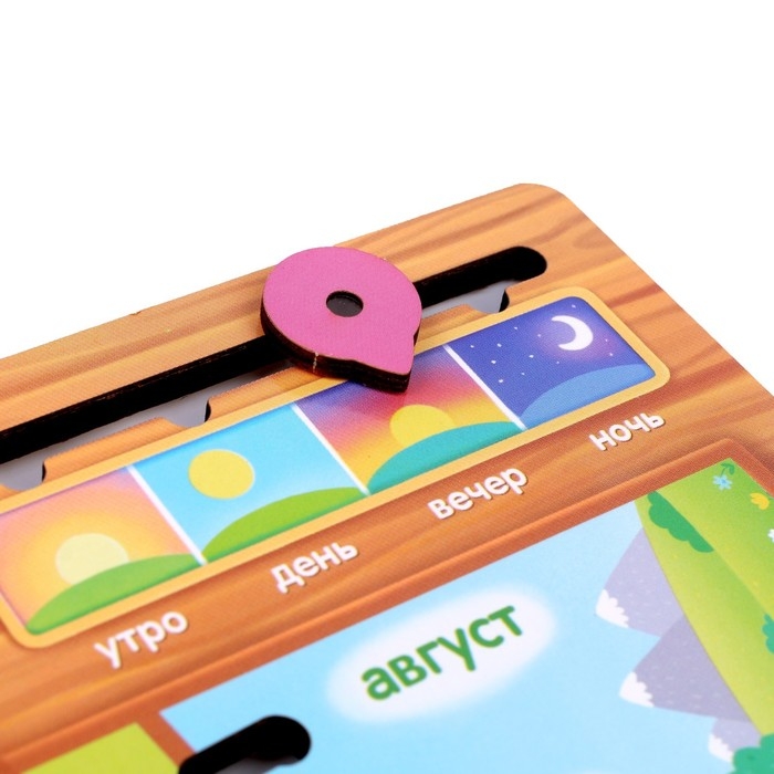 Обучающая доска «Календарь природы» Обучающая доска «Календарь природы»