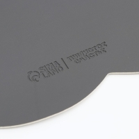 Коврик под миску форменный &laquo;Облако&raquo;, 39 х 27 см, серый цвет