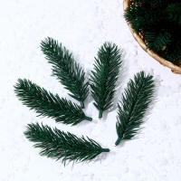 Декор «Ветки ели мини» набор 100 шт., размер 1 шт. — 10 × 3 × 3 см Декор «Ветки ели мини» набор 100 шт., размер 1 шт. — 10 × 3 × 3 см