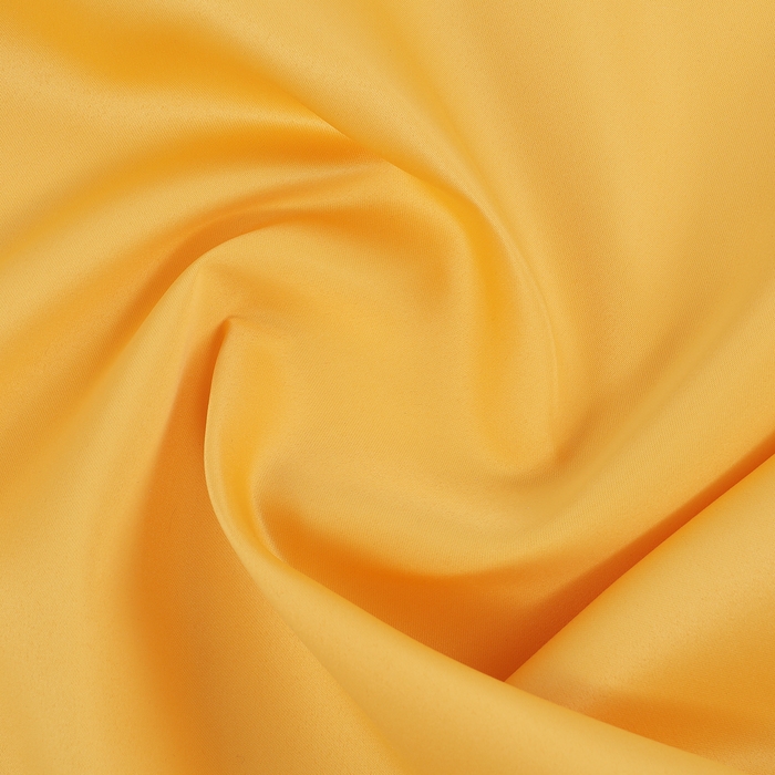 Лоскут для рукоделия, атлас однотонный золотистый, 50 &times; 50 см