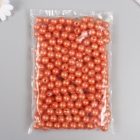 Набор бусин "Жемчуг" d 12 мм, 250 гр, терракотовый