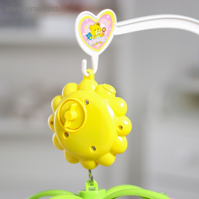 Мобиль музыкальный на кроватку «Солнышко. Зоопарк», заводной, виды МИКС, Крошка Я Мобиль музыкальный на кроватку «Солнышко. Зоопарк», заводной, виды МИКС, Крошка Я