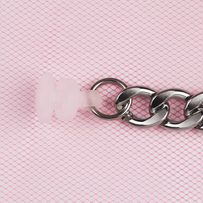 Аксессуары для обуви &laquo;Роскошь&raquo;, 4 шт, цвет серебряный