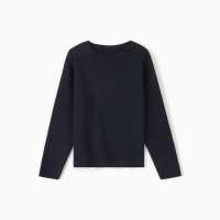 Джемпер для девочки школьный, цвет тёмно-синий, рост 134 см