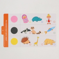 Магнитный планшет обучающий, с карточками, 20 карточек, Синий трактор Магнитный планшет обучающий, с карточками, 20 карточек, Синий трактор