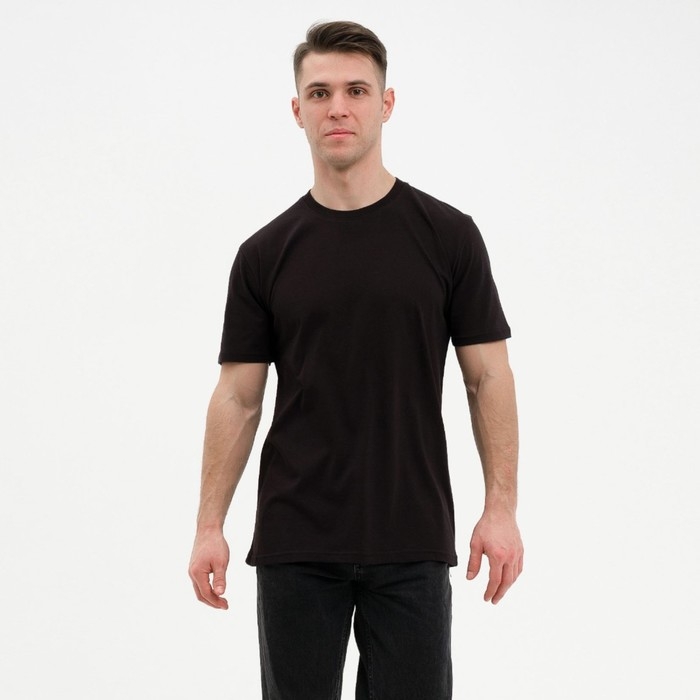 Футболка мужская, цвет чёрный, размер 50 Футболка мужская, цвет чёрный, размер 50