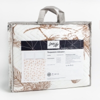 Покрывало LoveLife Евро &laquo;Шишки&raquo; 200х210&plusmn;5см, микрофайбер