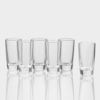 Набор стопок - шотов стеклянных &laquo;Монако&raquo;, 50 мл, 6 шт