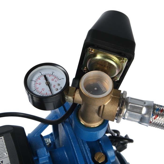 Насосная станция JEMIX АППН-100-30, 750 Вт, напор 30 м, 100 л/мин, бак 24 л Насосная станция JEMIX АППН-100-30, 750 Вт, напор 30 м, 100 л/мин, бак 24 л