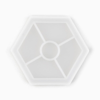 Молд силиконовый универсальный. Формочка для творчества «Поддон Шестиугольник», 10,5 х 12 см Молд силиконовый универсальный. Формочка для творчества «Поддон Шестиугольник», 10,5 х 12 см