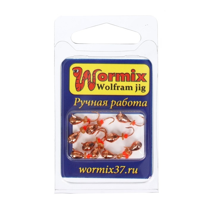 Мормышка Капля (гальваника медь), вес 0.8 г, размер 4 Мормышка Капля (гальваника медь), вес 0.8 г, размер 4