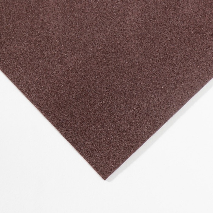 Фоамиран иранский 0,8-1 мм (тёмно-коричневый/191) 60х70 см