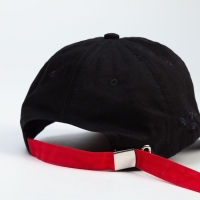 Бейсболка с порезами MINAKU цвет чёрный, р-р 58 Бейсболка с порезами MINAKU цвет чёрный, р-р 58