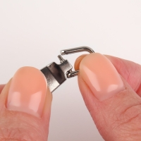 Пуллер для молнии, металлический, 2,8 × 1 см, 5 шт, цвет серебряный Пуллер для молнии, металлический, 2,8 × 1 см, 5 шт, цвет серебряный