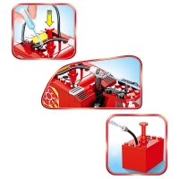 Конструктор пожарные &laquo;Гусеничная машина&raquo;, стреляет водой, 410 деталей