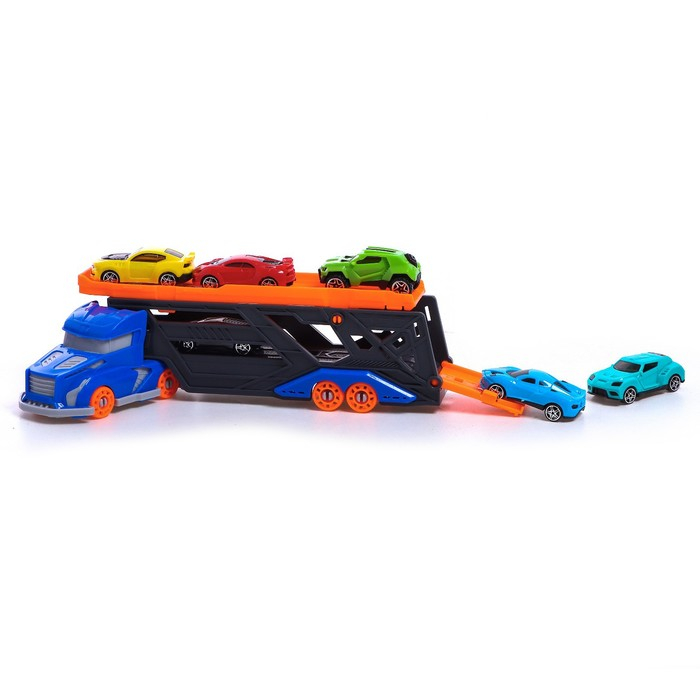 Грузовик «Трейлер», с 6 машинами Грузовик «Трейлер», с 6 машинами