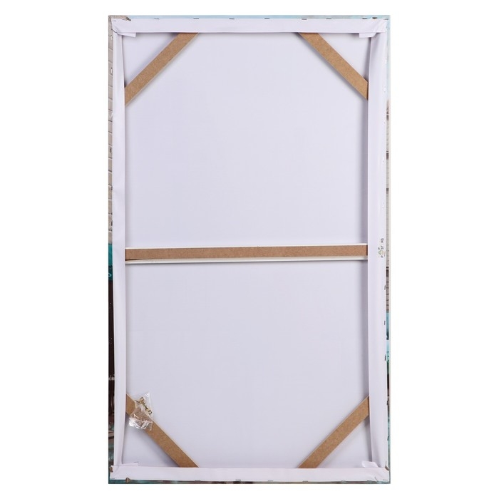 Картина-холст на подрамнике "Любовь в Париже" 60х100 см МИКС