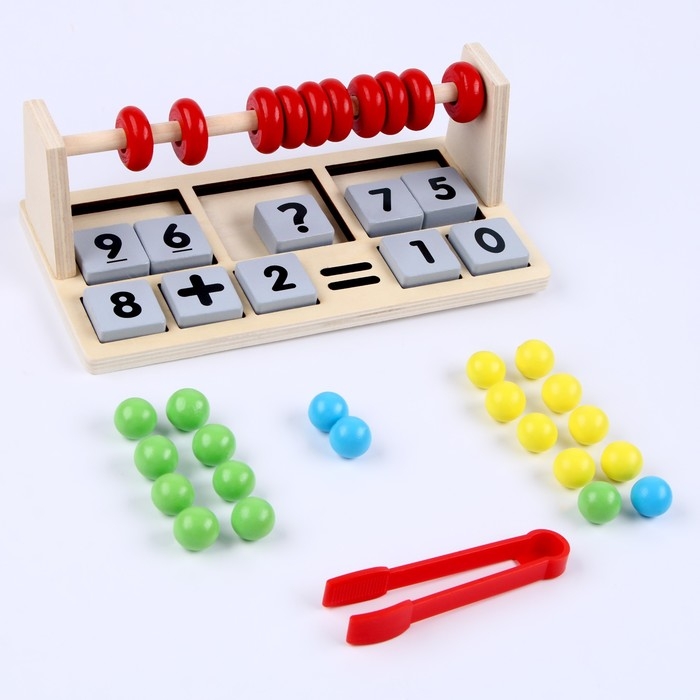 Развивающая игра &laquo;Учимся считать&raquo;, 13 &times; 22,5 &times; 8 см