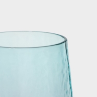 Набор бокалов для вина стеклянный Magistro &laquo;Дарио&raquo;, 500 мл, 7,3&times;25 см, 2 шт, цвет изумрудный