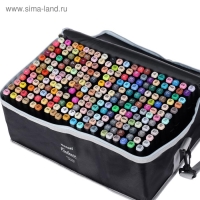 Маркеры для скетчинга двусторонние Mazari Fantasia, 240 цветов, (2 маркера-блендера) Маркеры для скетчинга двусторонние Mazari Fantasia, 240 цветов, (2 маркера-блендера)