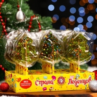 Карамель на палочке "Ёлочка Биг", зёленая, 55 г