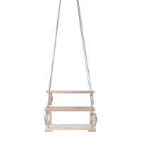 Подвесное кресло деревянное, сиденье 30&times;40см