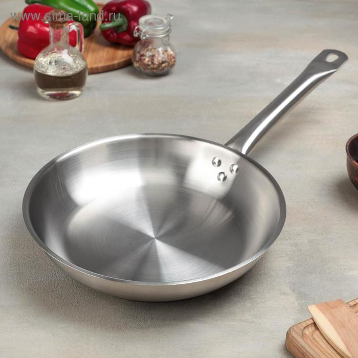 Сковорода, d=26 см, h=5 см, капсульное дно, индукция Сковорода, d=26 см, h=5 см, капсульное дно, индукция