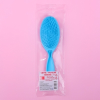 Расчёска массажная, 22 × 6 см, цвет МИКС Расчёска массажная, 22 × 6 см, цвет МИКС