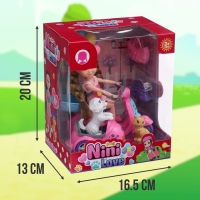 Кукла-малышка &laquo;Арина&raquo; с мотоциклом и аксессуарами, МИКС