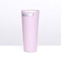 Переноска конус под цветы, пыльная роза 10 х 14 х 30 см Переноска конус под цветы, пыльная роза 10 х 14 х 30 см