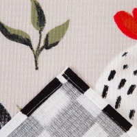 Полотенце Доляна &laquo;Счастливой и радостной Пасхи&raquo; 35х60 см, 100% хлопок, вафля 160 г/м2