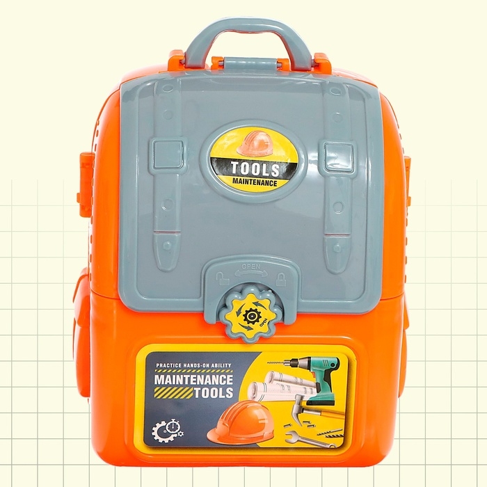 Набор детских инструментов в чемодане &laquo;Верстачок&raquo; цвет МИКС