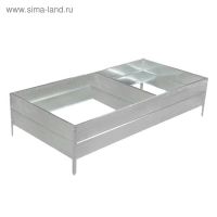 Грядка оцинкованная, 390 × 100 × 34 см, Greengo Грядка оцинкованная, 390 × 100 × 34 см, Greengo