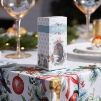 Светодиодная фигура &laquo;Серебристый фонарь с медвежонком&raquo; 5 &times; 12 &times; 5 см, пластик, батарейки AG13х3 (в комплекте), свечение тёплое белое